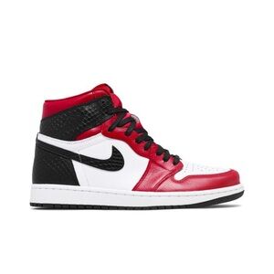 Women’s Air Jordan l retro high OD: Red Satin